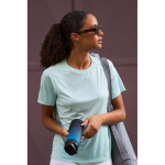 Atmungsaktives Damen-T-Shirt aus recyceltem Polyester SOL'S farbe verwaschenes blau