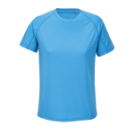 Atmungsaktives Damen-T-Shirt aus recyceltem Polyester SOL'S farbe cyan-blau