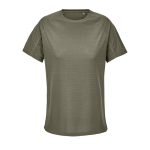 Atmungsaktives Damen-T-Shirt aus recyceltem Polyester SOL'S farbe militärgrün