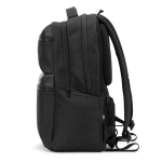 Wasserabweisender Organizer-Rucksack mit Taschen 23 L 17,3” farbe schwarz fünfte Ansicht