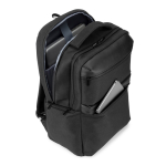 Wasserabweisender Organizer-Rucksack mit Taschen 23 L 17,3” farbe schwarz neunte Ansicht