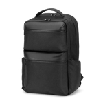 Wasserabweisender Organizer-Rucksack mit Taschen 23 L 17,3” farbe schwarz