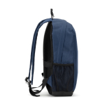 Umweltfreundlicher Laptop-Rucksack mit Mesh-Rückenpolster 15” farbe blau vierte Ansicht