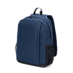 Umweltfreundlicher Laptop-Rucksack mit Mesh-Rückenpolster 15” farbe blau