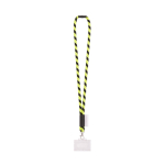 Rundkordel-Lanyard, in Europa hergestellt, mit Standardkarabiner farbe olivgrün
