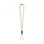 Rundkordel-Lanyard, in Europa hergestellt, mit Standardkarabiner