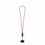 Rundkordel-Lanyard mit Karabiner und Handyhalterung 6,5 x 4,1 cm