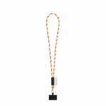 Rundkordel-Lanyard mit Karabiner und Handyhalterung 6,5 x 4,1 cm