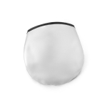 Auto-Sonnenschutz aus Polyester mit zwei runden Flächen Ø65 cm farbe grau Ansicht der Hülle