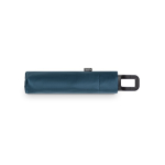 Taschenschirm mit manuellem Mechanismus und Karabiner am Griff Ø98 farbe blau