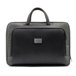 Aktentasche mit kurzen und langen Tragegriffen BrandCharger 16'' farbe schwarz Ansicht mit Druckbereich