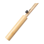 Automatischer Golfregenschirm mit geradem Bambusgriff Ø102 neunte Ansicht