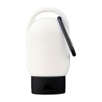Sonnenlotion mit Karabiner und farbigem Deckel SPF30 30 ml farbe schwarz erste Ansicht