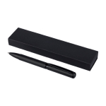 Drehbarer Kugelschreiber aus Messing mit Metallclip, blaue Tinte erste Ansicht