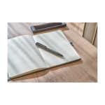 Drehbarer Kugelschreiber aus Messing mit Metallclip, blaue Tinte fünfte Ansicht