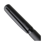 Drehbarer Kugelschreiber aus Messing mit Metallclip, blaue Tinte sechste Ansicht