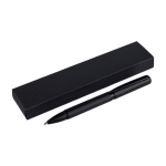 Drehbarer Kugelschreiber aus Messing mit Metallclip, blaue Tinte siebte Ansicht