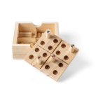 Sudokuspiel mit anhebbarem Spielbrett und Innenfach vierte Ansicht