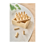 Sudokuspiel mit anhebbarem Spielbrett und Innenfach siebte Ansicht