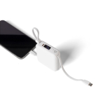 Powerbank aus Kunststoff mit Schnellladefunktion und LED-Display 10.000 mAh zweite Ansicht