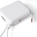 Powerbank aus Kunststoff mit Schnellladefunktion und LED-Display 10.000 mAh sechste Ansicht