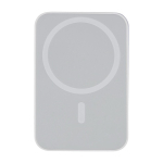 Magnetische MagSafe-Powerbank mit kabelloser Ladefunktion 5.000 mAh farbe weiß erste Ansicht