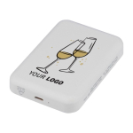 Magnetische MagSafe-Powerbank mit kabelloser Ladefunktion 5.000 mAh dritte Ansicht