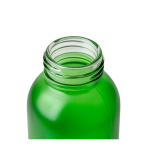 Farbige Glasflasche mit matter Beschichtung und Bambus-Schraubdeckel 500ml achte Ansicht