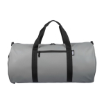 Wasserabweisende Sporttasche aus recyceltem Polyester mit Doppelgriff farbe grau erste Ansicht