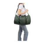 Wasserabweisende Sporttasche aus recyceltem Polyester mit Doppelgriff dritte Ansicht