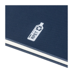 A5-Notizbuch aus RPET-Polyester mit halbfestem Einband, linierten Seiten siebte Ansicht