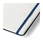 A5-Notizbuch aus RPET-Polyester mit halbfestem Einband, linierten Seiten neunte Ansicht