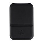 Faltbarer Taschenspiegel mit Deckel aus Kunstleder 70x11 cm farbe schwarz erste Ansicht