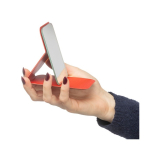 Faltbarer Taschenspiegel mit Deckel aus Kunstleder 70x11 cm dritte Ansicht