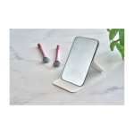 Faltbarer Taschenspiegel mit Deckel aus Kunstleder 70x11 cm vierte Ansicht