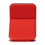 Faltbarer Taschenspiegel mit Deckel aus Kunstleder 70x11 cm achte Ansicht