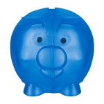 Sparschwein aus recyceltem Kunststoff zum Personalisieren vierte Ansicht