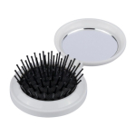 Rundes Taschenetui mit Spiegel und Bürste erste Ansicht