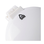 Rundes Taschenetui mit Spiegel und Bürste fünfte Ansicht