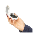 Rundes Taschenetui mit Spiegel und Bürste sechste Ansicht