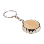 Schlüsselanhänger Bambus mit Flaschenöffner vierte Ansicht