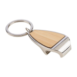 Schlüsselanhänger Zink mit Bambus und Flaschenöffner vierte Ansicht