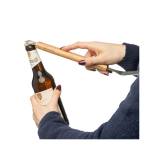 Grillwender mit Flaschenöffner und Holzgriff siebte Ansicht