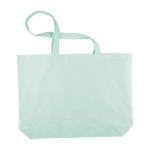 Große Baumwoll-Tote-Bag mit langen Henkeln 140 g/m² vierte Ansicht
