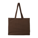 OEKO-TEX Baumwolltasche mit Seitenfalte und langen Henkeln 180 g/m² dritte Ansicht