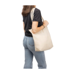 Baumwolltasche OEKO-TEX mit langen Henkeln erstes Detailbild