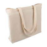 Baumwolltasche OEKO-TEX mit langen Henkeln achte Ansicht