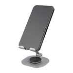 Klappbarer Handyhalter aus Aluminium mit 360°-Drehung erste Ansicht