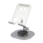 Klappbarer Handyhalter aus Aluminium mit 360°-Drehung achte Ansicht