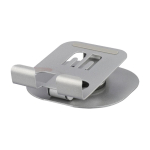 Klappbarer Handyhalter aus Aluminium mit 360°-Drehung neunte Ansicht